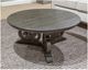 Magnussen Home® Bellamy Peppercorn Round Cocktail Table-1