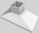 Vent-A-Hood® 60" White Euro-Style Island Range Hood-3