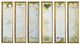 A & B Home 6-Piece Antique Gold Wall Art Set-1