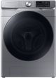 Samsung Platinum Front Load Washer & Gas Dryer Laundry Pair-1
