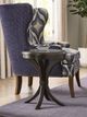 Hammary® Whitaker Black Denim Round Spot Table-1