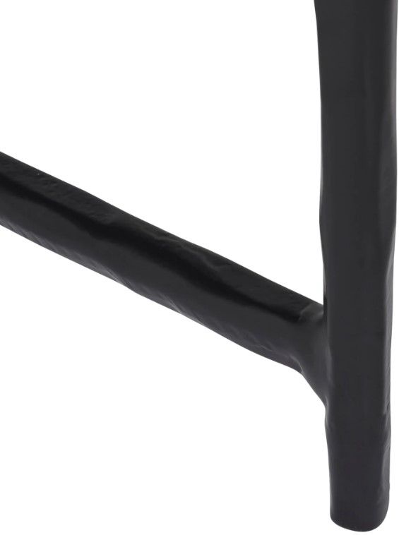 Renwil® Rowena White Coffee Table with Matte Black Base-4