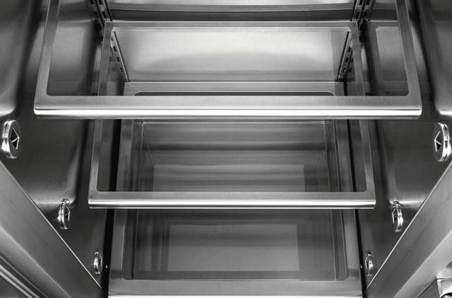 True® 48" 30.1 Cu. Ft. Stainless Steel Built-In Side-by-Side Refrigerator-2