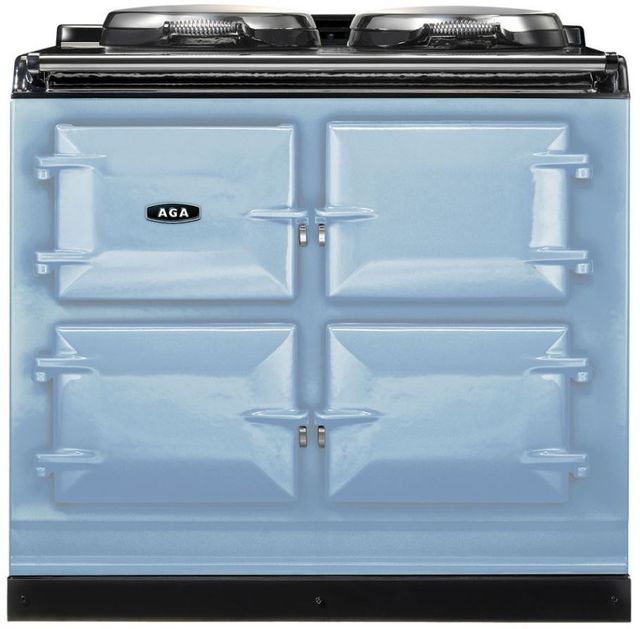 AGA 39" Duck Egg Blue Dual Control Natural Gas Range-0
