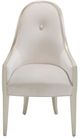 Michael Amini® London Place Creamy Pearl Dining Arm Chair-2