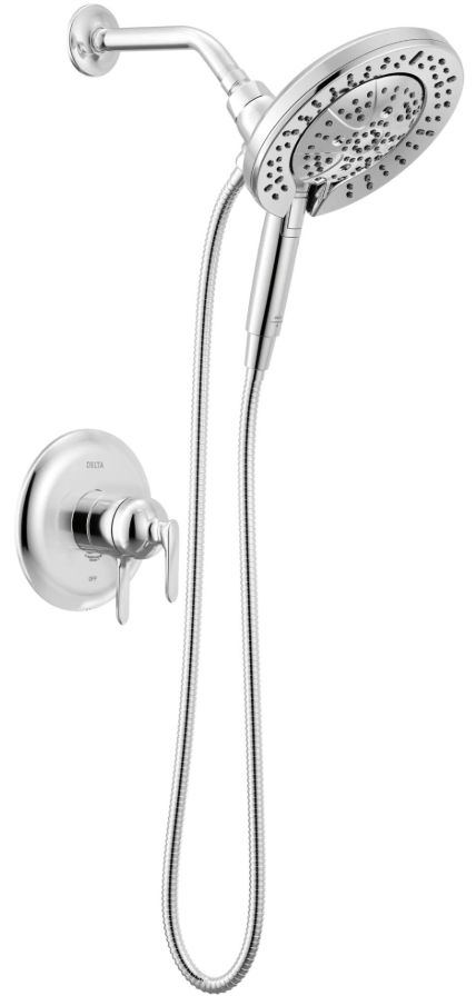 Delta Bonacci™ 17 Series Lumicoat® Chrome Shower Trim with In2ition® Head Shower-0