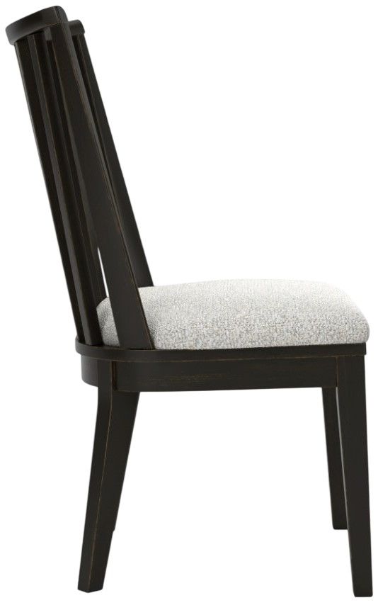 Signature Design by Ashley® Galliden Black Dining Upholstered Side Chair-2