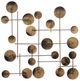 Sagebrook Home Gold Circles Wall Decor-4