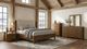 Coaster® Adderley 5-Piece Warm brown Queen Panel Bedroom Set-1