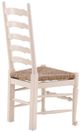 Furniture Classics Bradley Brown/Cream Ladderback Side Chair-2