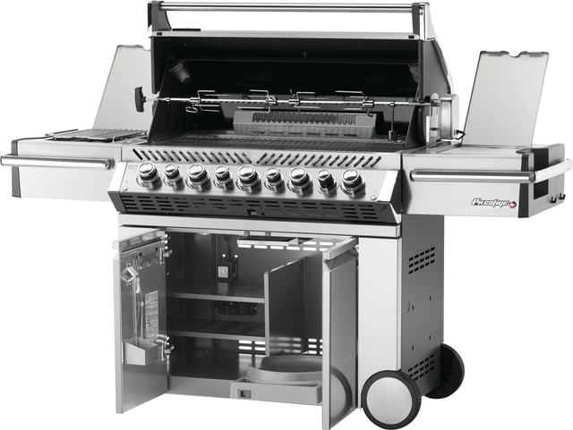 Napoleon Prestige PRO™ Series 9-Burner Stainless Steel Freestanding Liquid Propane Grill-4