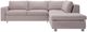 EQ3 Customizable Reva 3-Piece Right-Arm Facing Sofa Sectional and Backless Chaise with Standard Arm-1