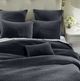 HiEnd Accents Stonewashed 3-Piece Navy King Bedding Bundle-1