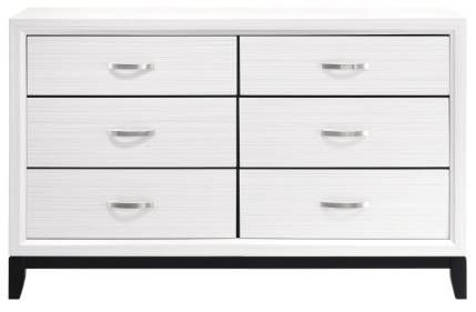 Homelegance® Davi 5-Piece White Queen Bedroom Set-3
