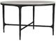 Coaster® Hermas White Coffee Table with Black Base-0