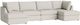 Bassett® Furniture Beckham Modular 4-Piece Double Chaise Sectional-0