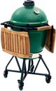 Big Green Egg® Large Egg 19" Green Freestanding Charcoal Grill with Ultimate Kit-2