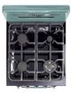 Unique® Appliances Classic Retro 24" Ocean Mist Turquoise Freestanding Natural Gas Range-3
