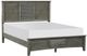 Homelegance® Garcia Gray Full Panel Bed-0