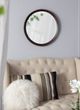 A & B Home Dark Brown Wall Mirror-5