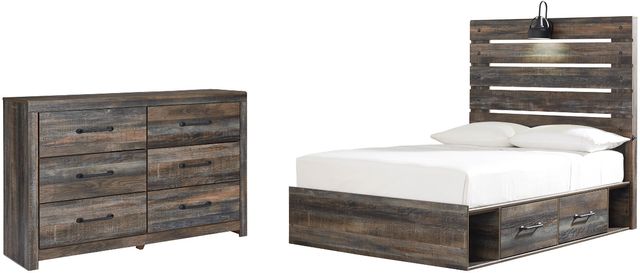 Signature Design by Ashley® Drystan 2-Piece Multi Full Panel Bed Set-0