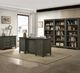 Intercon San Mateo Gray Executive Desk-4