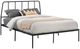 Sauder® Harvey Park® Black Queen Platform Bed-0