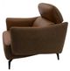 YHD Duri Brown Accent Chair-4
