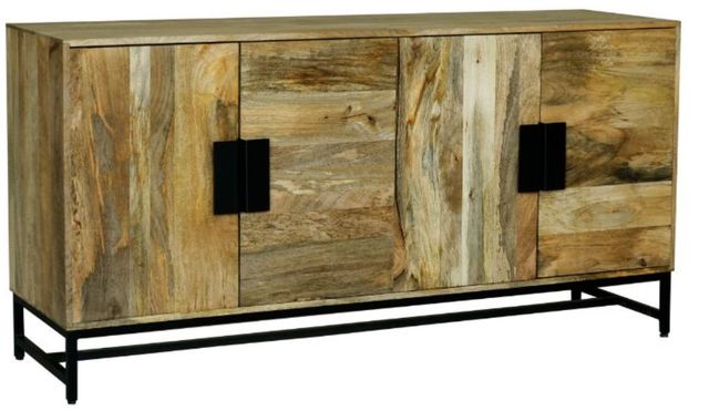 Jaipur Furniture Agra Brown 4-Door Sideboard-0