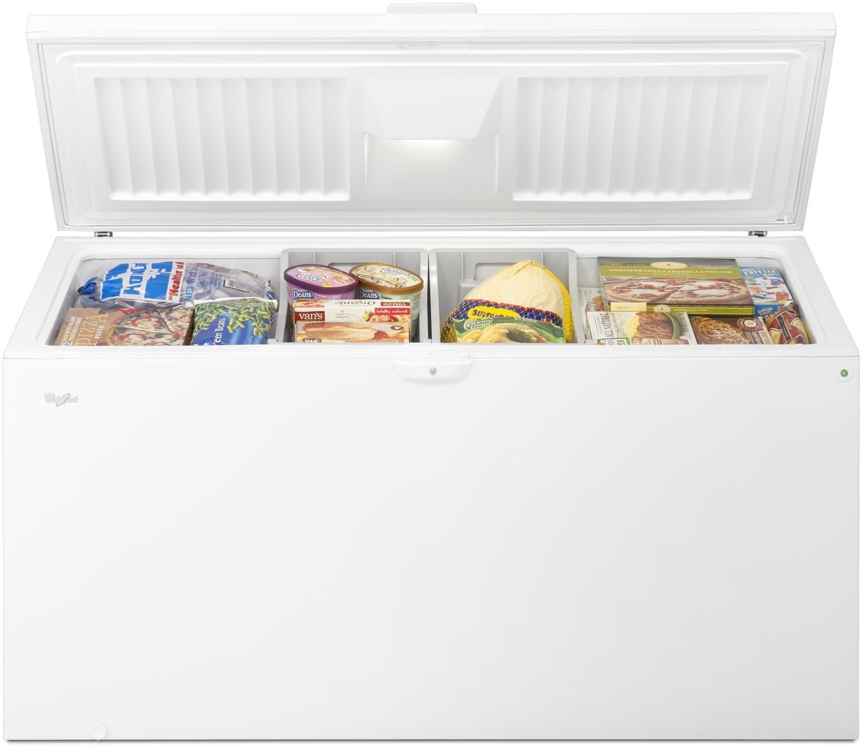 Whirlpool 22 Cu. Ft. Chest Freezer White Frank s Appliance Center SleepSource