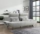 Homelegance® Quonsett Gray Sofa with Power Adjustable Seat Depth and Manual Adjustable Headrests-1