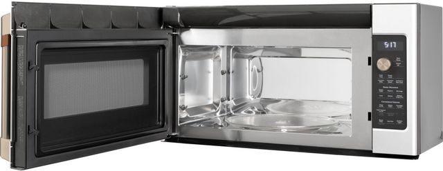Café™ 1.7 Cu. Ft. Matte White Over The Range Microwave-1