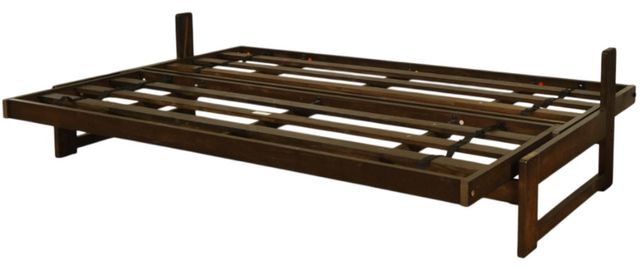Kodiak Furniture Aspen Linen Cocoa/Reclaim Mocha Full Futon with Mattress-3