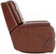 Flexsteel® Customizable Arlo Leather Manual Swivel Glider Recliner-4
