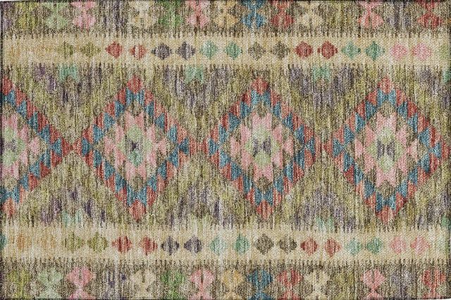 Dalyn™ Rug Company Solace SL13 Green 5'x8' Area Rug-1