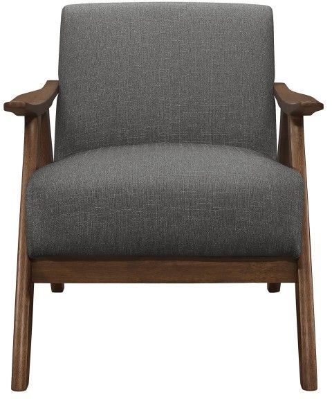 Homelegance® Damala Gray Accent Chair-2