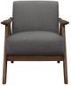 Homelegance® Damala Gray Accent Chair-2