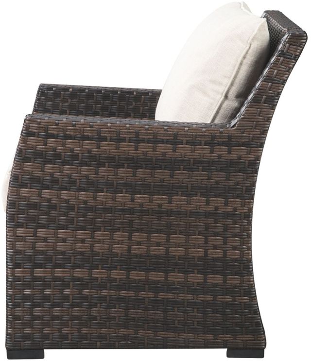 Signature Design by Ashley® Easy Isle Dark Brown/Beige Lounge Chair with Cushion-3