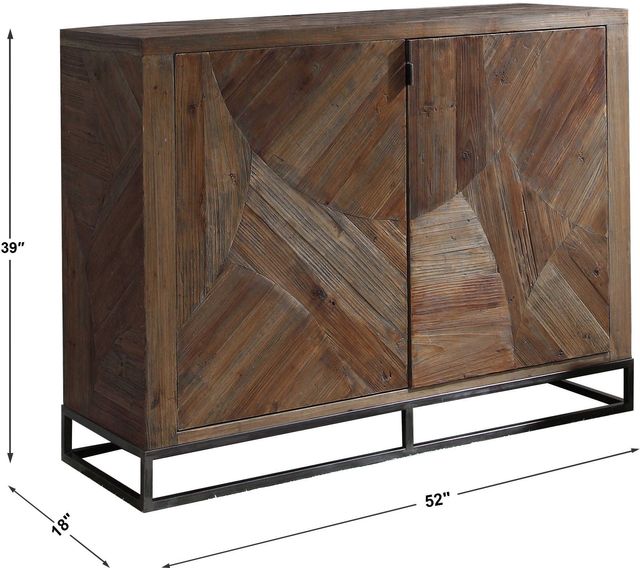 Uttermost® Evros Walnut Cabinet-3