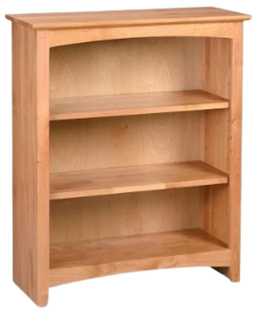 Archbold Furniture Customizable Alder 30" x 36" Bookcase-0