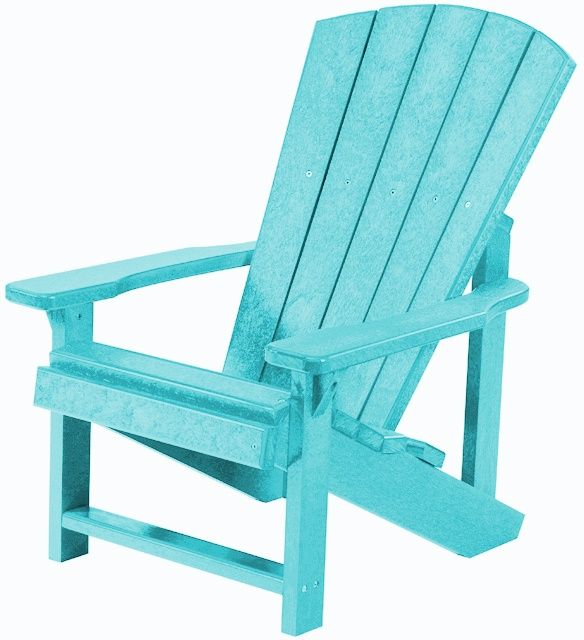 C.R. Plastic Generation Line Turquoise Kids Adirondack-1