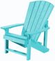 C.R. Plastic Generation Line Turquoise Kids Adirondack-1