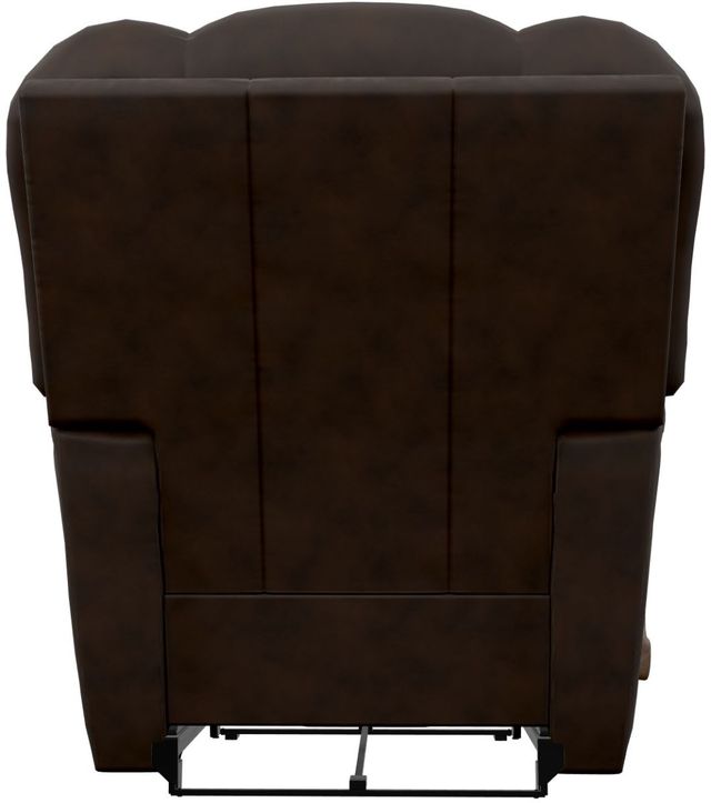 La-Z-Boy® Maverick Walnut Leather Manual Wall Recliner-3