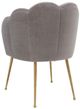 TOV Furniture Peony Grey Velvet Dining Chair-2