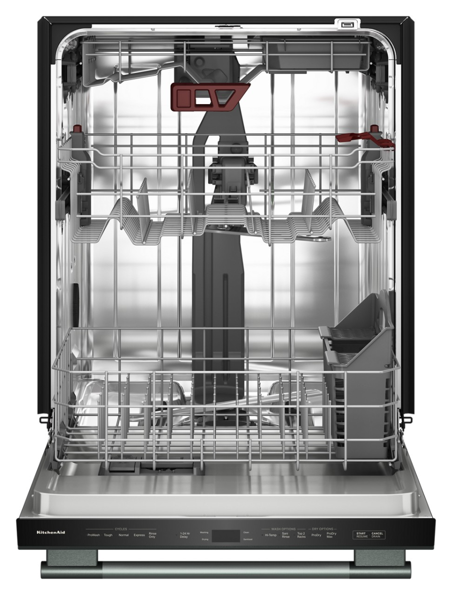 KitchenAid® 24" Juniper 360° Max Jets™ Third Rack Top Control Built-In Dishwasher with ProDry™ System