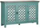 Liberty Furniture Kensington Brown/Turquoise 56" Accent Cabinet-0