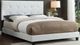Titus Furniture White 60" Queen Panel Bed-0