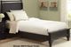 Vaughan-Bassett Cottage Cherry Twin Sleigh Bed With Low Profile Footboard-0