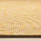 Kalora Interiors Bristol Taupe/Yellow 5'x8' Indoor/Outdoor Area Rug-1