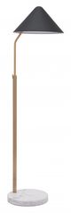 Zuo® Pike Black/White Floor Lamp-0